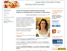 Tablet Screenshot of dietistabarcelona.com